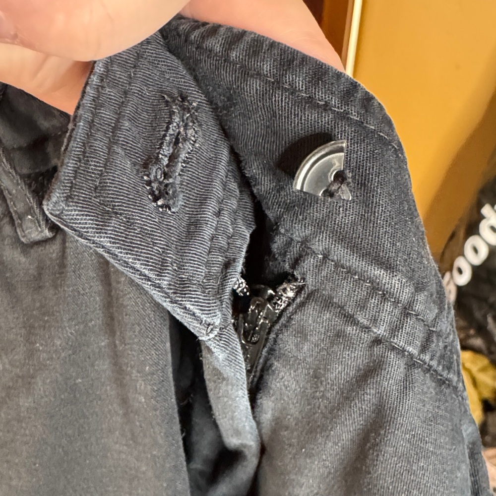 Westbound Black Straight Leg Chinos Size 10 Short - Picture 10 of 10